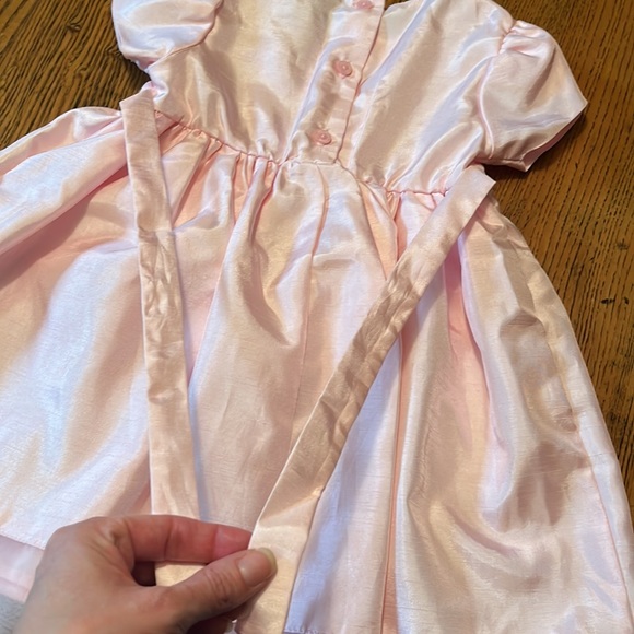 Worn once George pink embroidered flower dress - Picture 16 of 16